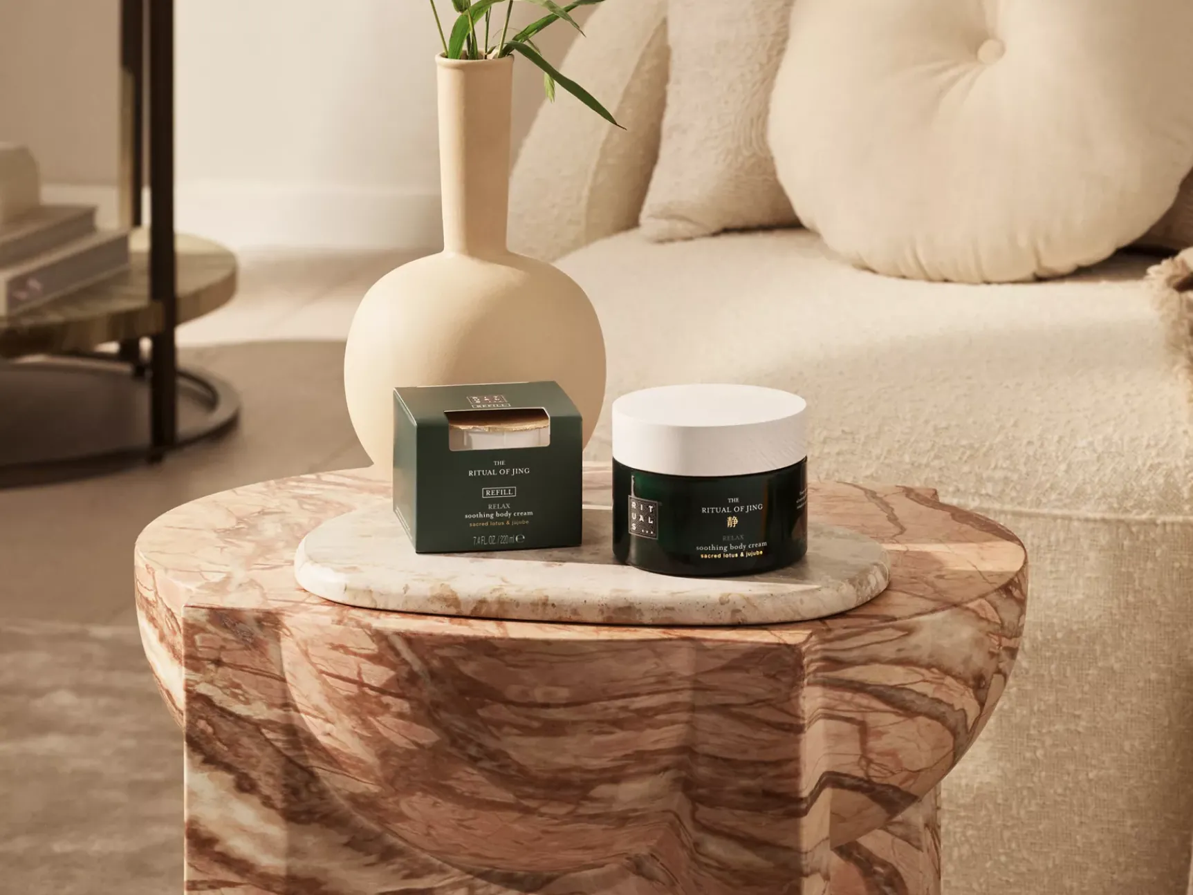 Online Rituals Body Cream and Refill Pack