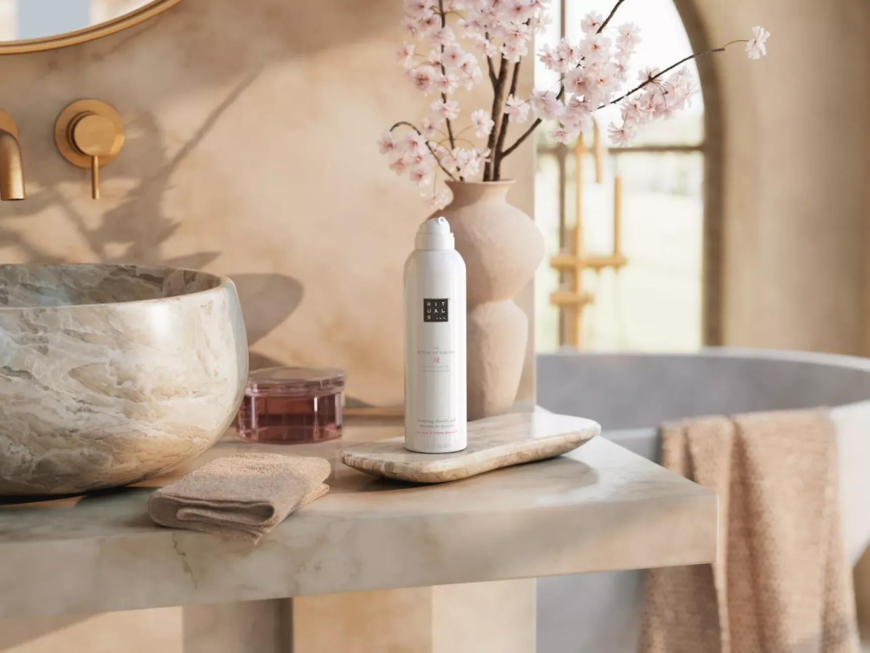 New Rituals Foaming Shower Gel