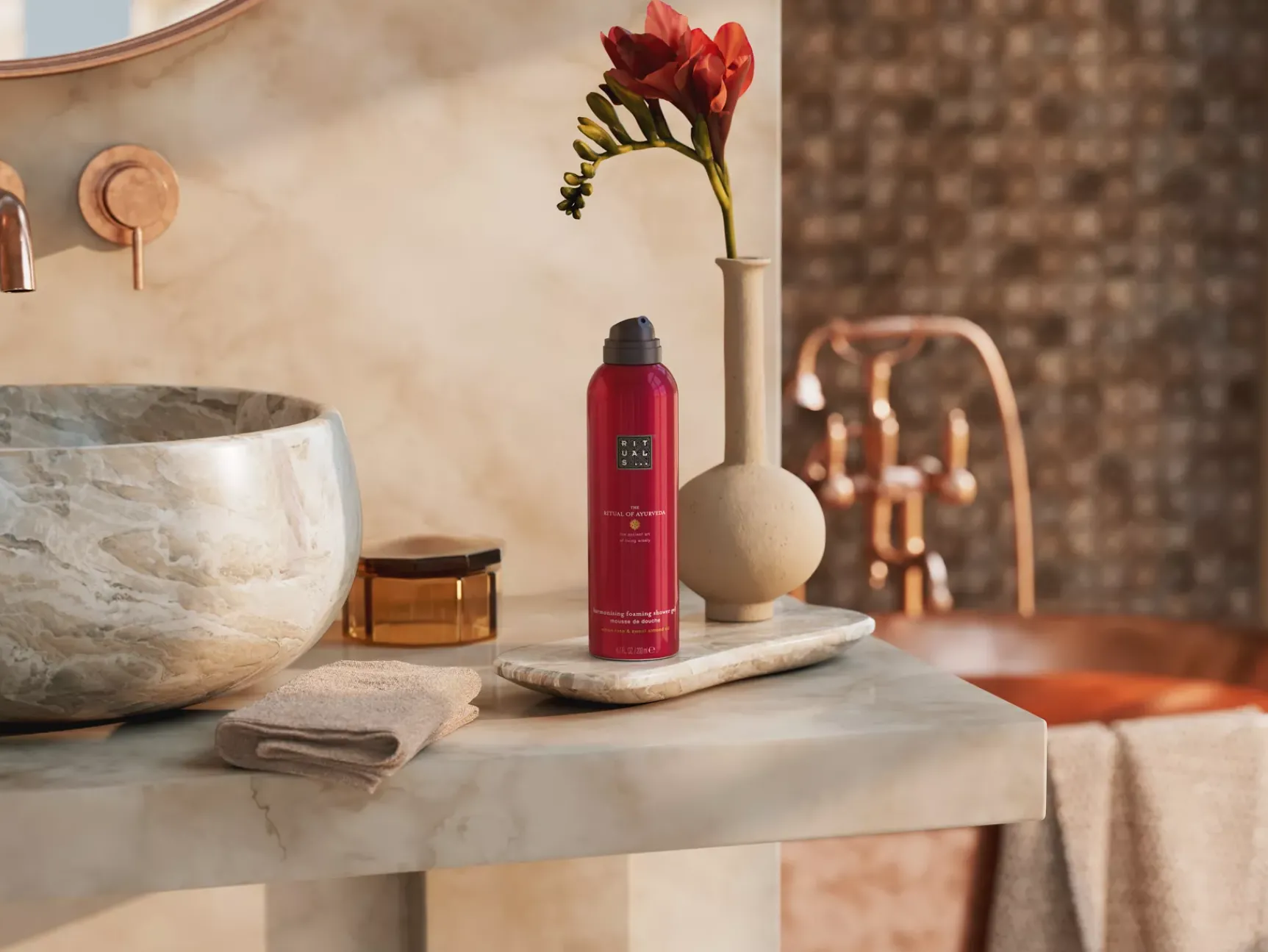 Online Rituals Foaming Shower Gel