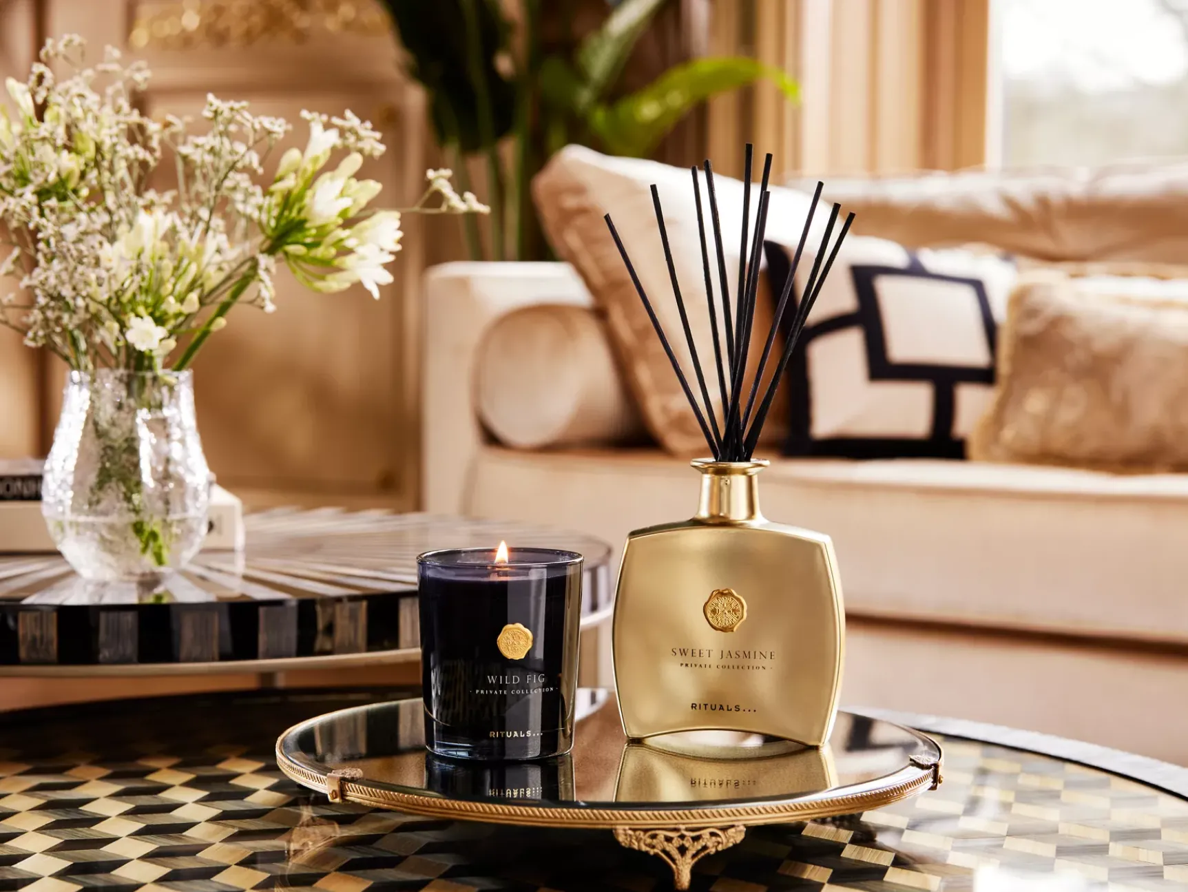 Hot Rituals Wild Fig Scented Candle