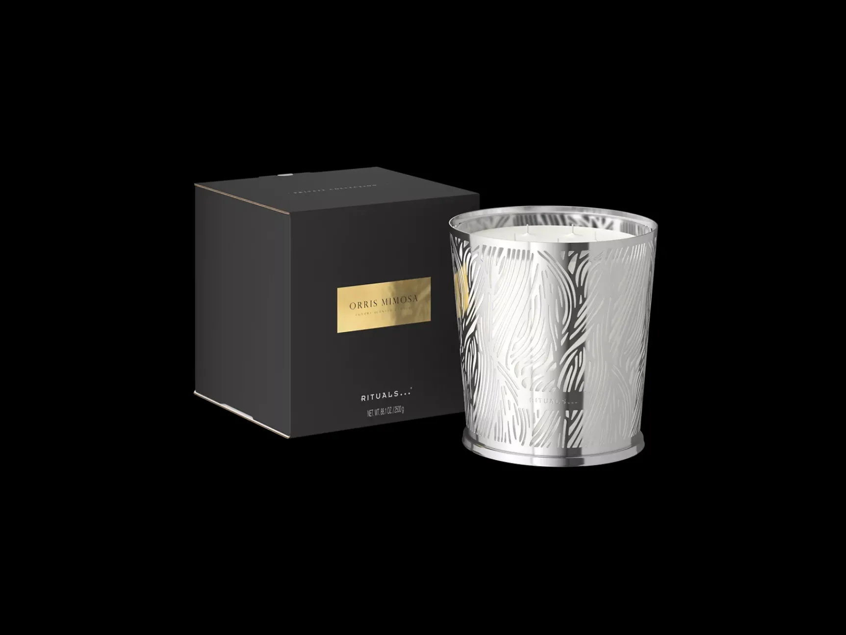 Best Rituals XL Orris Mimosa Scented Candle With Metal Sleeve