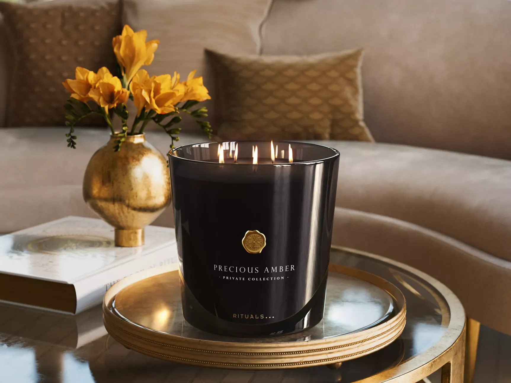 Rituals XL Precious Amber Scented Candle